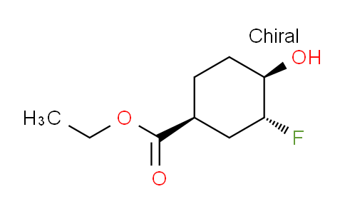 （1S,3R,4R）-rel-烯-3-氟-4-羟基环己烷-1-羧酸乙酯