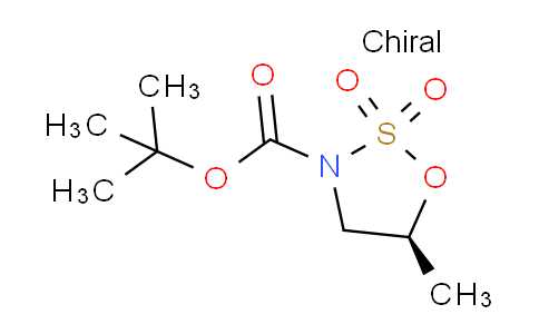 tert-butyl (5S)-5-methyl-2,2-dioxo-1,2λ⁶,3-oxathiazolidine-3-carboxylate