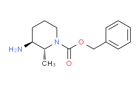 苯甲基 (2R,3S)-3-氨基-2-甲基哌啶-1-甲酸基酯