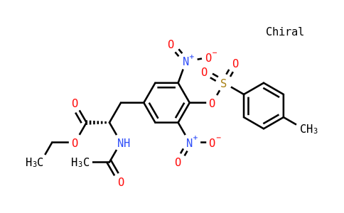 丙氨酸，N-乙酰基-3-(4-羥基-3,5-二硝基苯基)-乙酯，對(duì)甲苯磺酸鹽