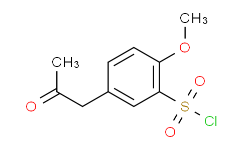 5-丙酮基-2-甲氧基苯磺酰氯