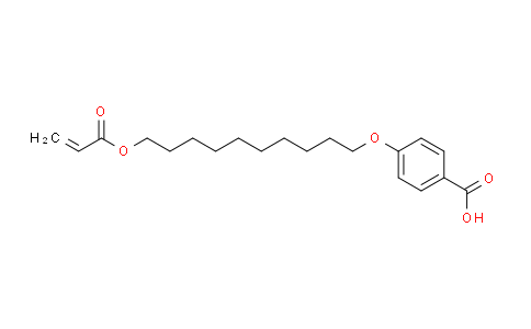 4-(10-acryloyloxy-decyloxy)-benzoicacid