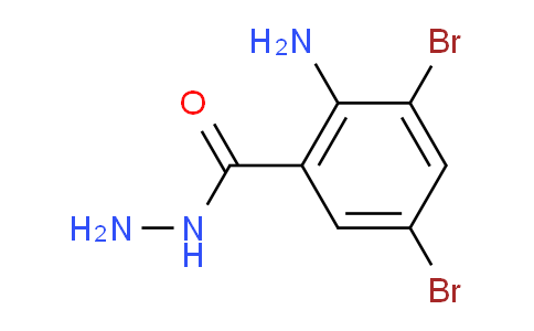 2-胺基-3,5-二溴苯甲酰肼