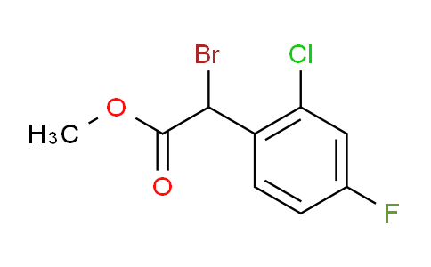 α-溴-2-氯-4-氟苯乙酸甲酯