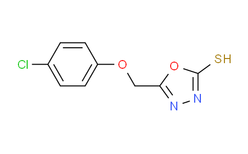 5-((4-Chlorophenoxy)methyl)-1,3,4-oxadiazole-2-thiol