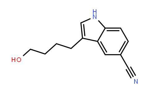 3-(4-羟基丁基)-1H-吲哚-5-甲腈