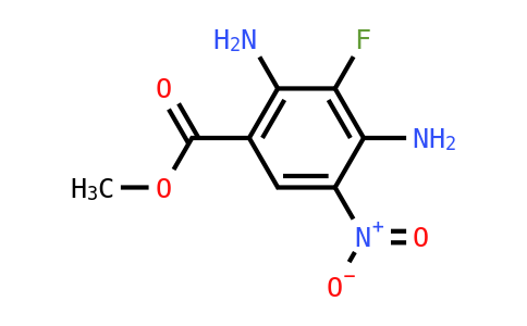 Methyl 2,4-diamino-3-fluoro-5-nitrobenzoate