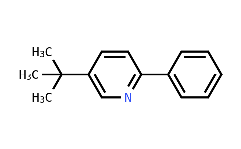 Pyridine, 5-(1,1-dimethylethyl)-2-phenyl-