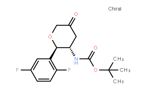N-[(2R,3S)-2-(2,5-二氟苯基)四氢-5-氧代-2H-吡喃-3-基]氨基甲酸叔丁酯