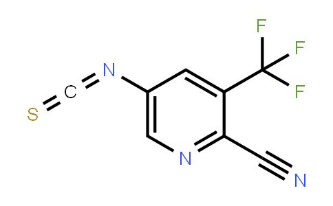5-异硫氰酰基-3-(三氟甲基)吡啶-2-甲腈