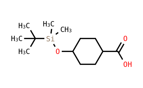(1R,4R)-4-((叔丁基二甲基甲硅烷基)氧基)環(huán)己烷-1-羧酸