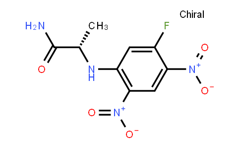 (2S)-2-[(5-fluoro-2,4-dinitro-phenyl)amino]propanamide