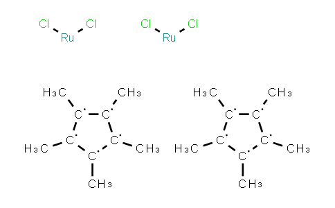 Dichloro(pentamethylcyclopentadienyl)ruthenium(III) polymer