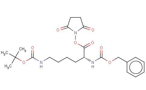 (2,5-dioxopyrrolidin-1-yl) (2R)-6-[(2-methylpropan-2-yl)oxycarbonylamino]-2-(phenylmethoxycarbonylamino)hexanoate